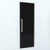 Armonia Suspendat vertical cu 1 usa cu maner front PAL Negru
